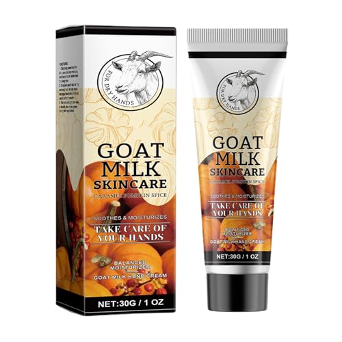Crema De Manos Con Leche De Cabra, Crema De Manos Hidratante Con Leche De Cabra Natural, Loción Para Manos Para El Cuidado De La Piel En Invierno, Ingredientes Naturales, Para Mujeres, Niñas Y Hombres