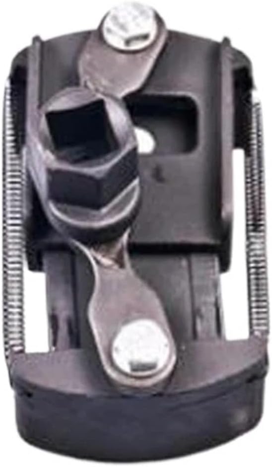 Oil grid wrench cap type multifunctional adjustable U-shaped oil filter wrench 1PC(Color:WHITE)