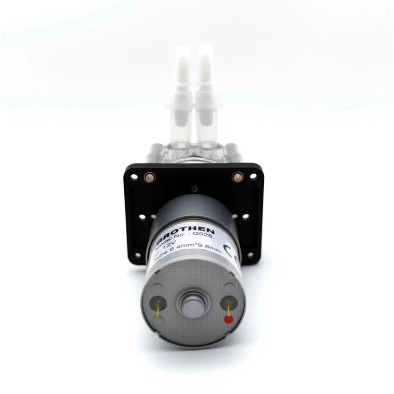 1 szt. 12 V/24 V 500 ml/min pompa perystaltyczna z przezroczystą głowicą PC - samozasysająca korozja do akwarium, automatyczna wymiana wody