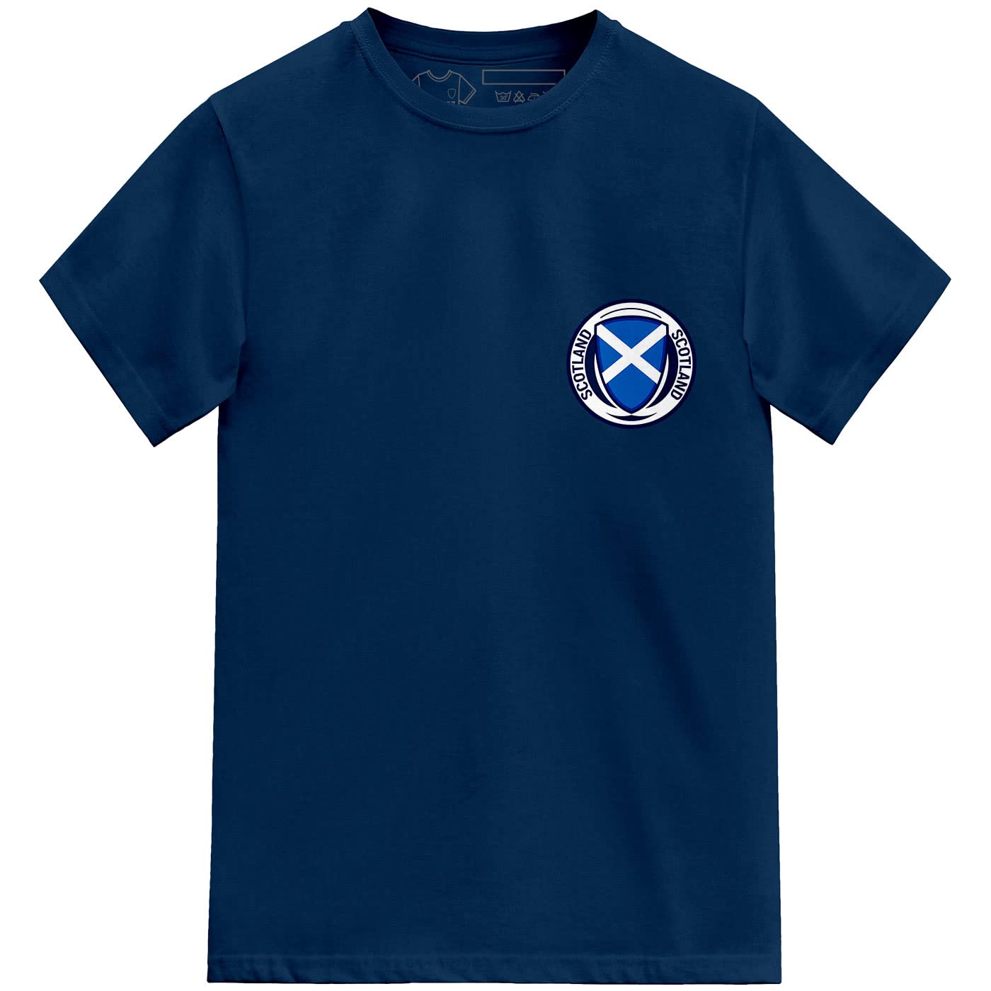 Footeez Deep Navy Kids Scotland Football Tshirt (, 12-13 Years)