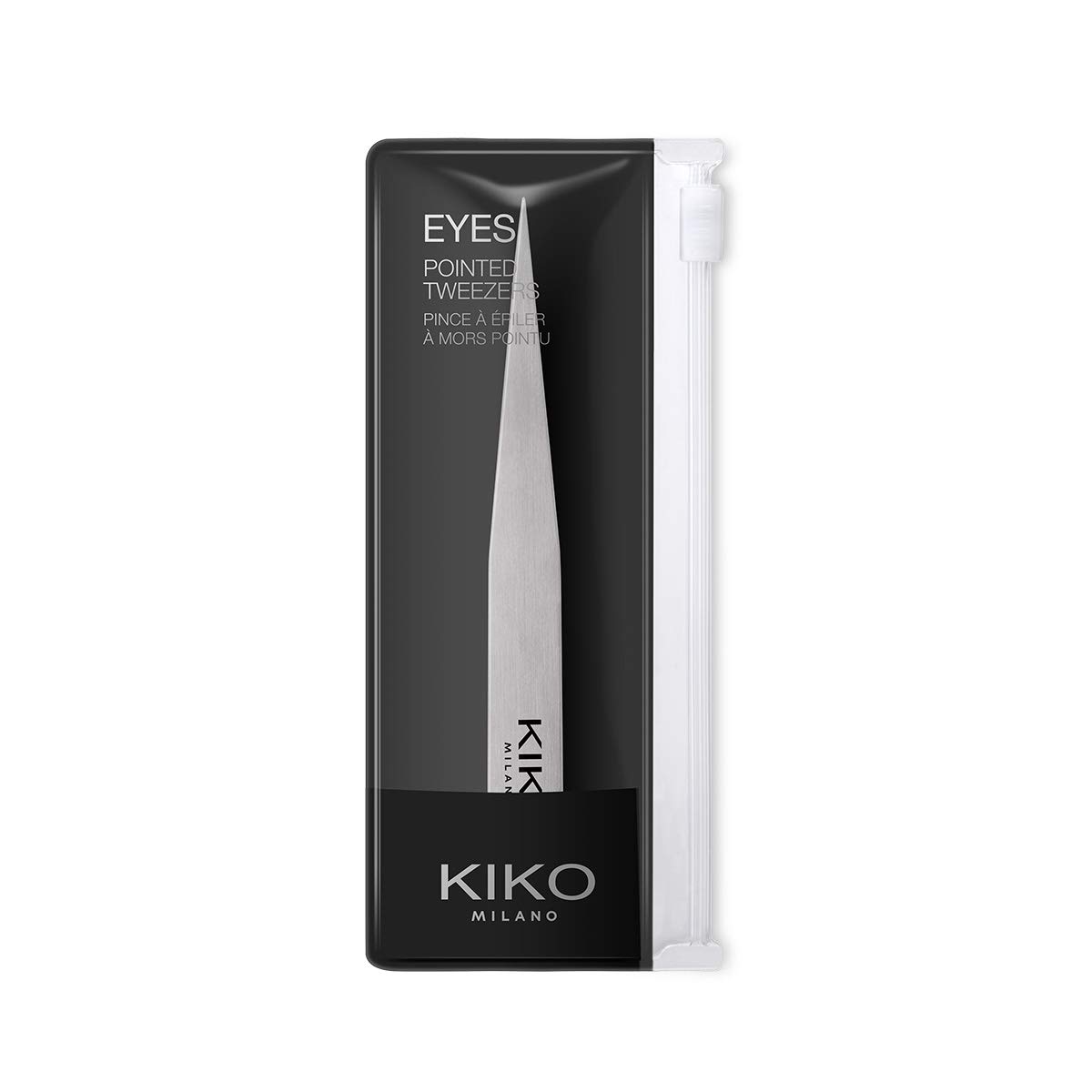 Kiko Milano Pointed Tweezers Pinza Profesional para Cejas con Óptimo de Punta Fina