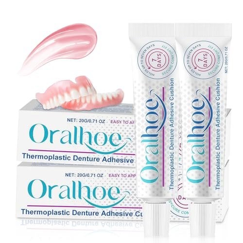 #ColaboraciónPagada<br>2x10g Crema Fijadora Para Postizas Dentaduras Extra Fuerte Adecuado para diferentes grupos de personas