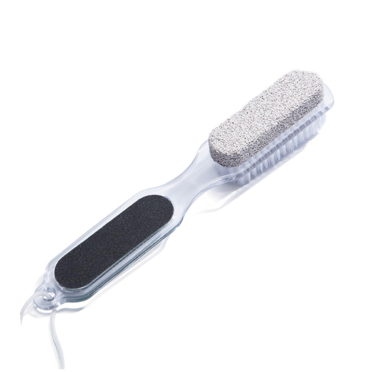 FOMIYES Natural Pumice Stone Foot Brush Pedicure Foot Scrubber Calluses Remover for Exfoliating Scrub