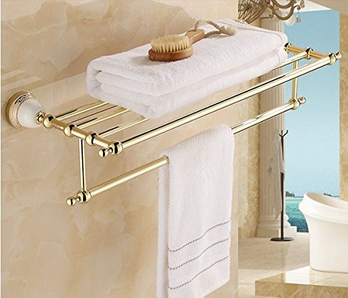 Porte-serviettes or moderne Gowe pour transformer votre bain en hôtel étoilé