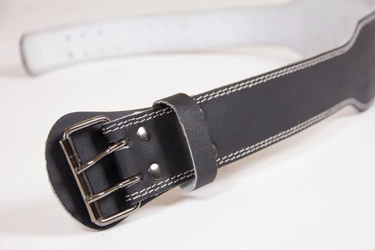 Ceinture de fitness lombaire en cuir lombaire - 4 Inch