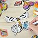 Imagen de Tarjetas de mariposa, folletos de carga