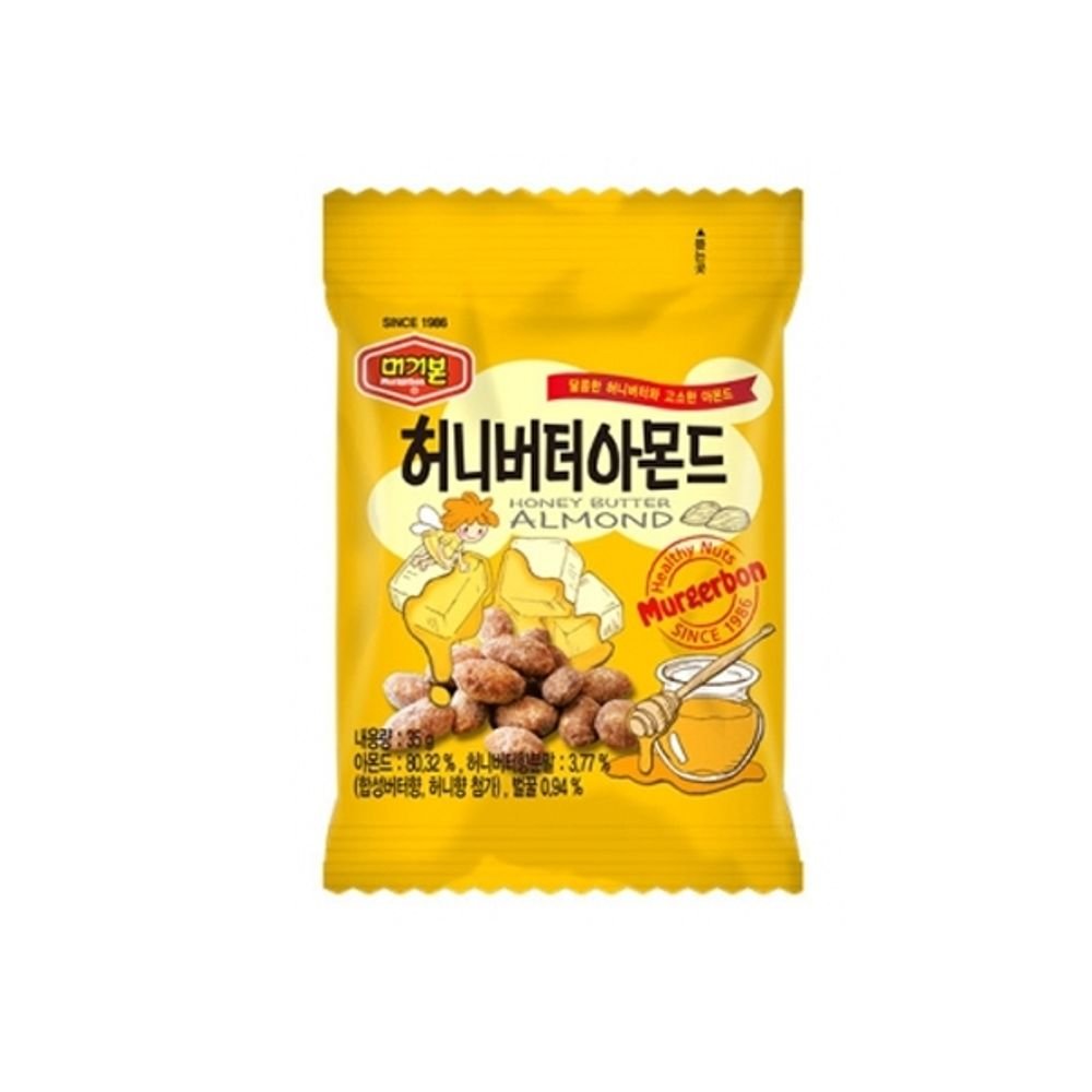 Murgerbon Honey Butter Almond 35g x 12 bags