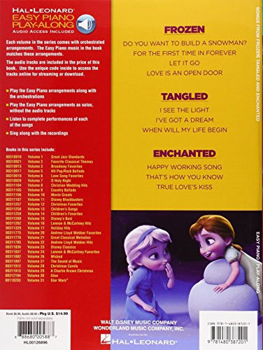 Easy Piano Play-Along Volume 32: Frozen - Music From The Motion Picture Soundtrack(Hal Leonard Easy Piano Play-Along): Easy Piano Play-Along: Volume 32 - 10 Songs