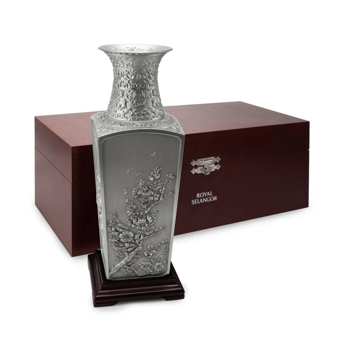  SELANGOR pewter 花瓶セット Amazon.co.jp: Royal Selangor 手仕上げ 四季コレクション ピューター