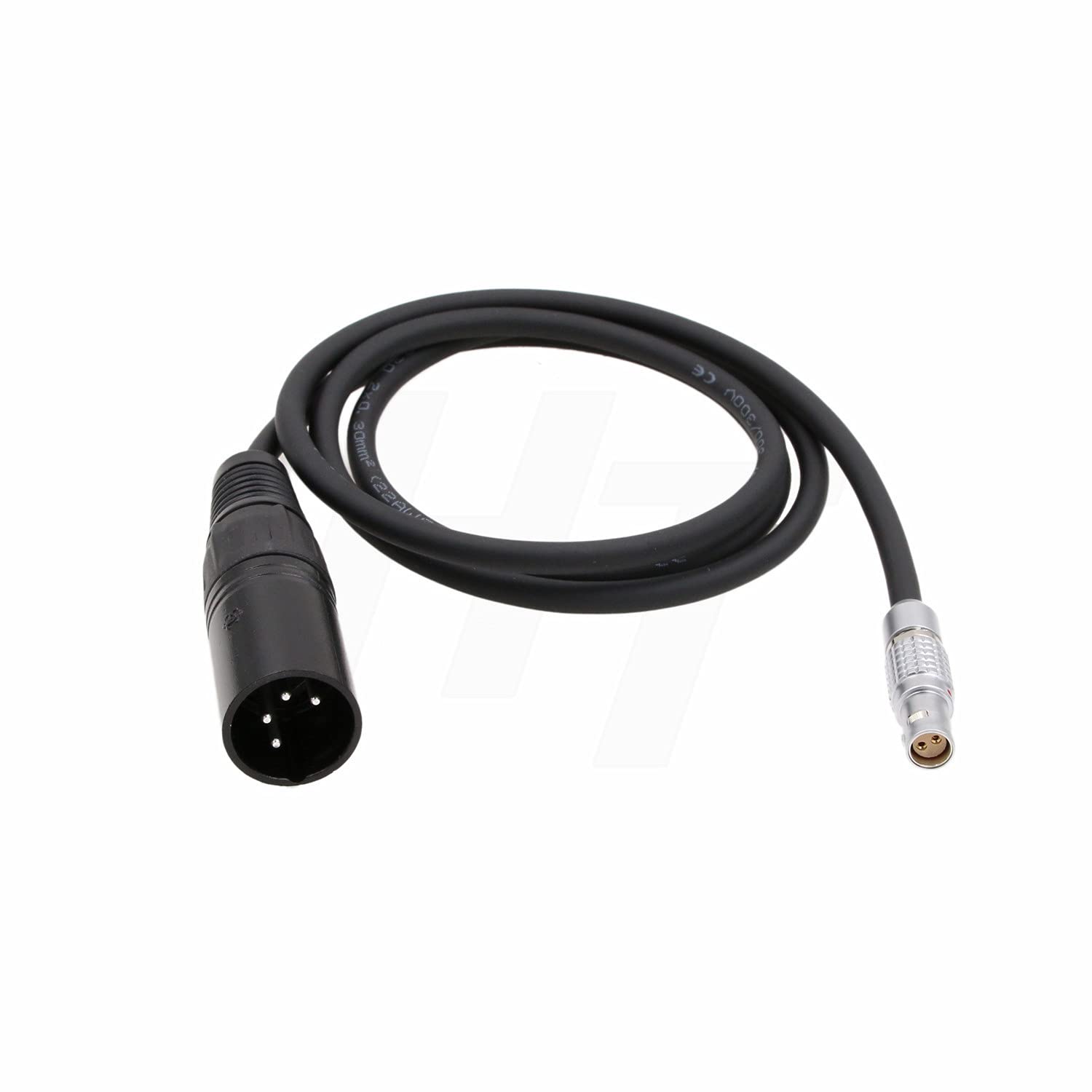 HangTon Cable de alimentación XLR de 4 pines a 2 pines hembra para cámara KOMODO 6K ROJA 2 metros