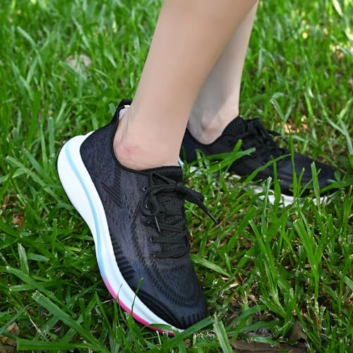 Women's Fashion Sneakers - Walking Shoes for Running, Tennis, Sports - Lightweight Breathable Mesh Athletic Shoes2