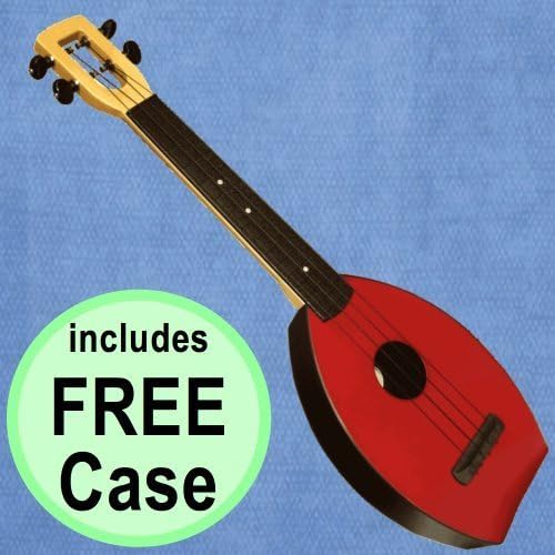 FLEA Ukulele (RED, Concert) + FREE CASE