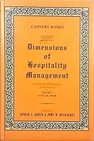 Dimensions of Hospitality Management Volume 1 - Acts I, II and III B008FHFXMU Book Cover