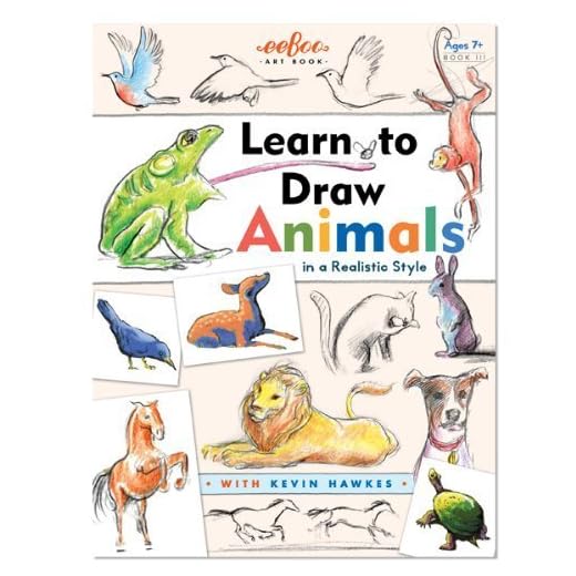 eeBoo Art Book 3 - Lär dig att rita djur av eeBoo