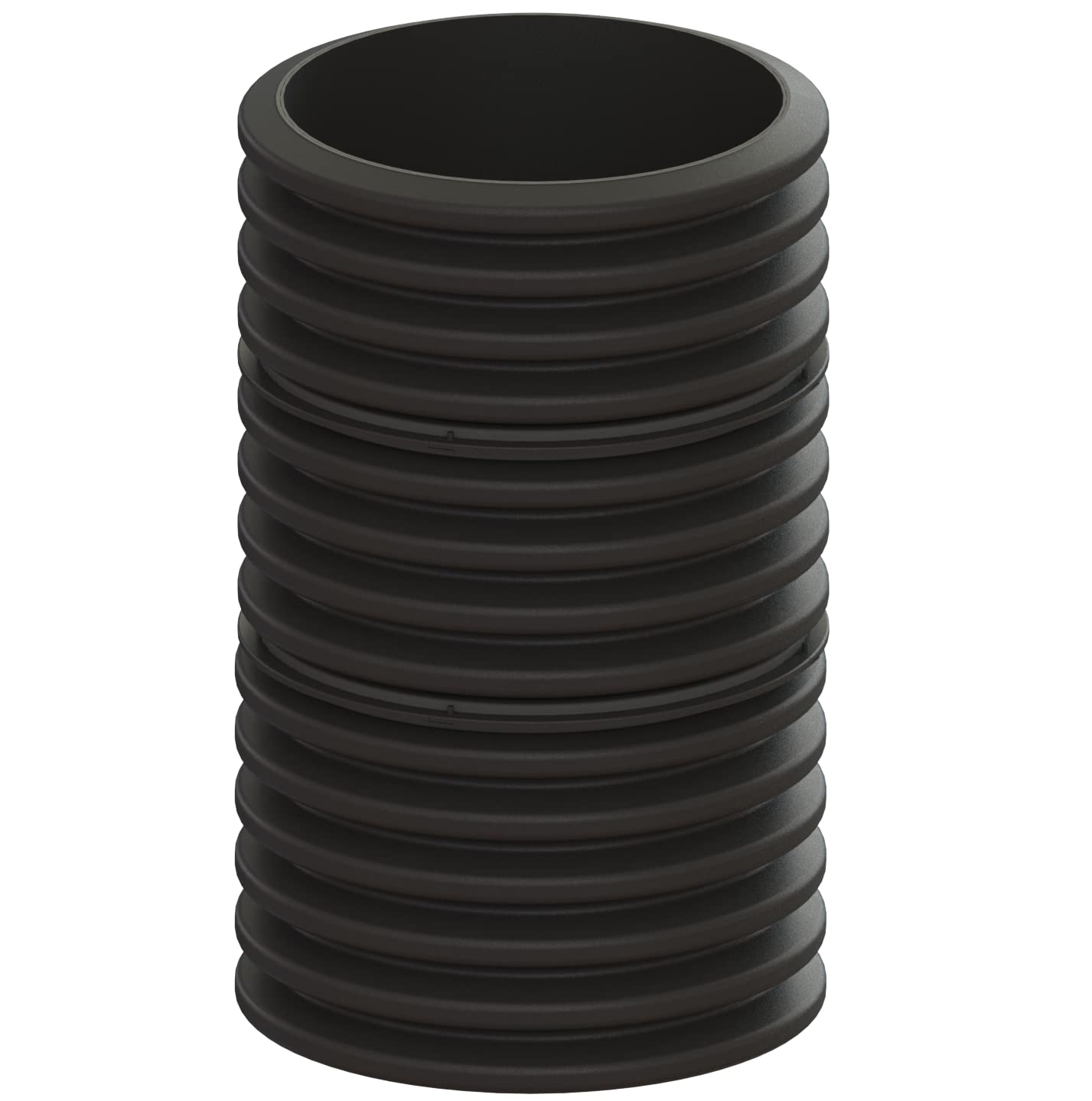 Aero-Stream Corrugated Pipe, 23.5" ID x 43" Tall with Safety Barrier