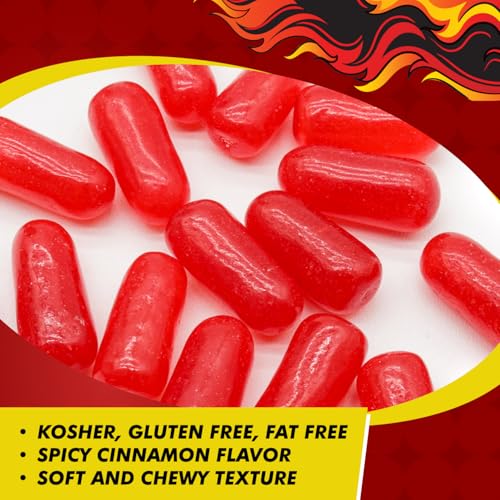 Caramelos masticables Hot Tamales sabor Canela 1 lb miniatura 2