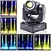 U`King Moving Head Light 50W LED Spot DJ Lights Stage Lighting 8 Color 8 GOBO, DMX and Sound Activtaed Control Spotlight for Disco Parties Birthday Indoor Dance Concert Show