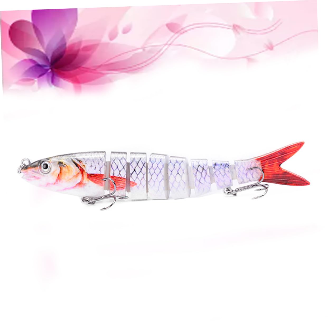 Milisten 3pièces Leurre De Multi-séquence Flottant Plastique Appâts Artificiels Réalistes pour Mer Profonde Conception De Poisson Vividement Détails