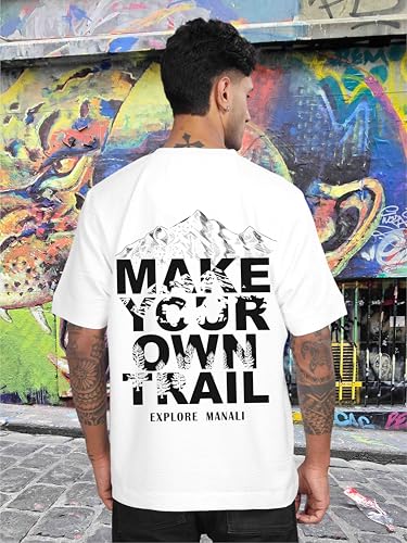 Image of STELLERS Men's Oversized Printed Half Sleeve T-Shirt | Feather Touch Feel | Odour Resistant | Anti-Static | Wrinkle Free | Quick Dry | Stretchable | Lightweight