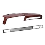 Maroon Dash Board Cover & AC Vent Plate Compatible with 1981-1987 C10 Silverado Pickup 1981-1994 GMC SUV Blazer Suburban Jimmy Dash Cap - 2 Packages