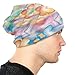 GgDupp Gorro de punto con diseño de mariposa, pintado a mano, unisex,...
