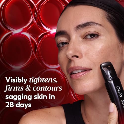 Olay Regenerist Neck and Face Roller, Neck Cream for Tightening and Firming, Anti-Aging Moisturizer for Women, Anti-Wrinkle Serum, Face Lift Cream, Cooling, Fragrance-Free, Hexa-Repair & NAD+, 1.7oz - Image 3
