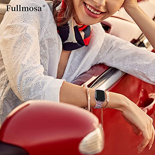 Image of Fullmosa Metal Band with Case for Apple Watch 45 /44 /42mm