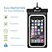 Waterproof Phone Pouch (2 Pack) IP68 Dual Protect Cell Phone Bag Water-resistent Case for iPhone 6S 7 7Plus - Any Smartphone up to 6.0