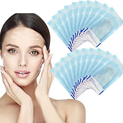 Hilo de Seda de Colágeno, Hilo de Proteína Soluble, 240pcs Hilo de Colágeno para Face Lifting, Promover la Absorción de Esencia Facial, Reduce las Arrugas (20 Pack)