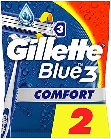 Resim Gillette Blue3 Comfort Kullan At Tıraş Bıçağı 2 Adet 