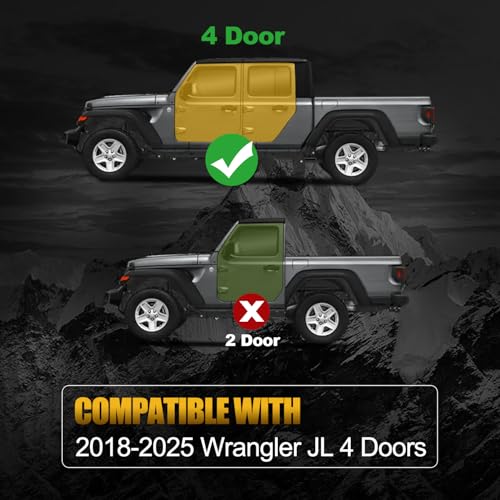 Estribos laterales Jeep Wrangler JL 2018-2025 GNG miniatura 2