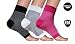 Footease Firm Support Compression foot sleeves for plantar fasciitis, heel pain relief, arch support- treatment for men and for women, concealed logo allows use as everyday socks, better than night splints - Lifetime guarantee