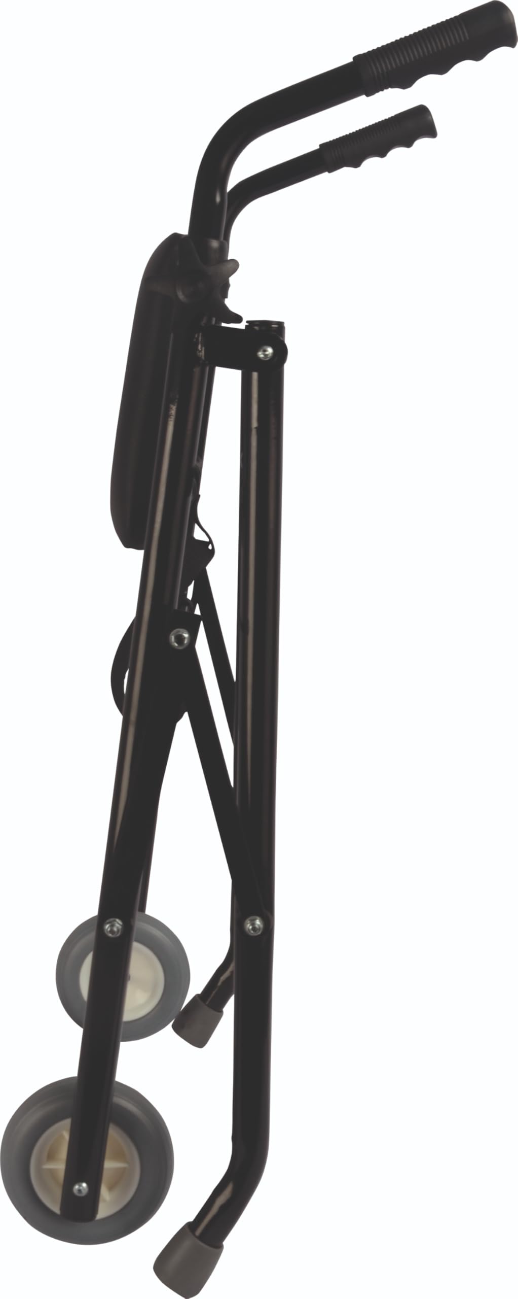 Identités, Rollator 2 koła Classic stal, zabezpiecza mobilność ludzi, lekki, waga 4,5 kg, wytrzymały, maksymalna waga 136 kg, szybkie składanie, wygodne siedzisko, wbudowane hamulce