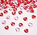 Mocraft 500 STK 12mm Herzen Diamantkristalle Rot/Rosa Glitzernde Streudeko Deko Konfetti Funkelnd Steine Diamanten zum Valentinstag Hochzeit Dekoration DIY Diamanten günstig Kaufen-Mocraft 500 STK 12mm Herzen Diamantkristalle Rot/Rosa Glitzernde Streudeko Deko Konfetti Funkelnd Steine Diamanten zum Valentinstag Hochzeit Dekoration DIY