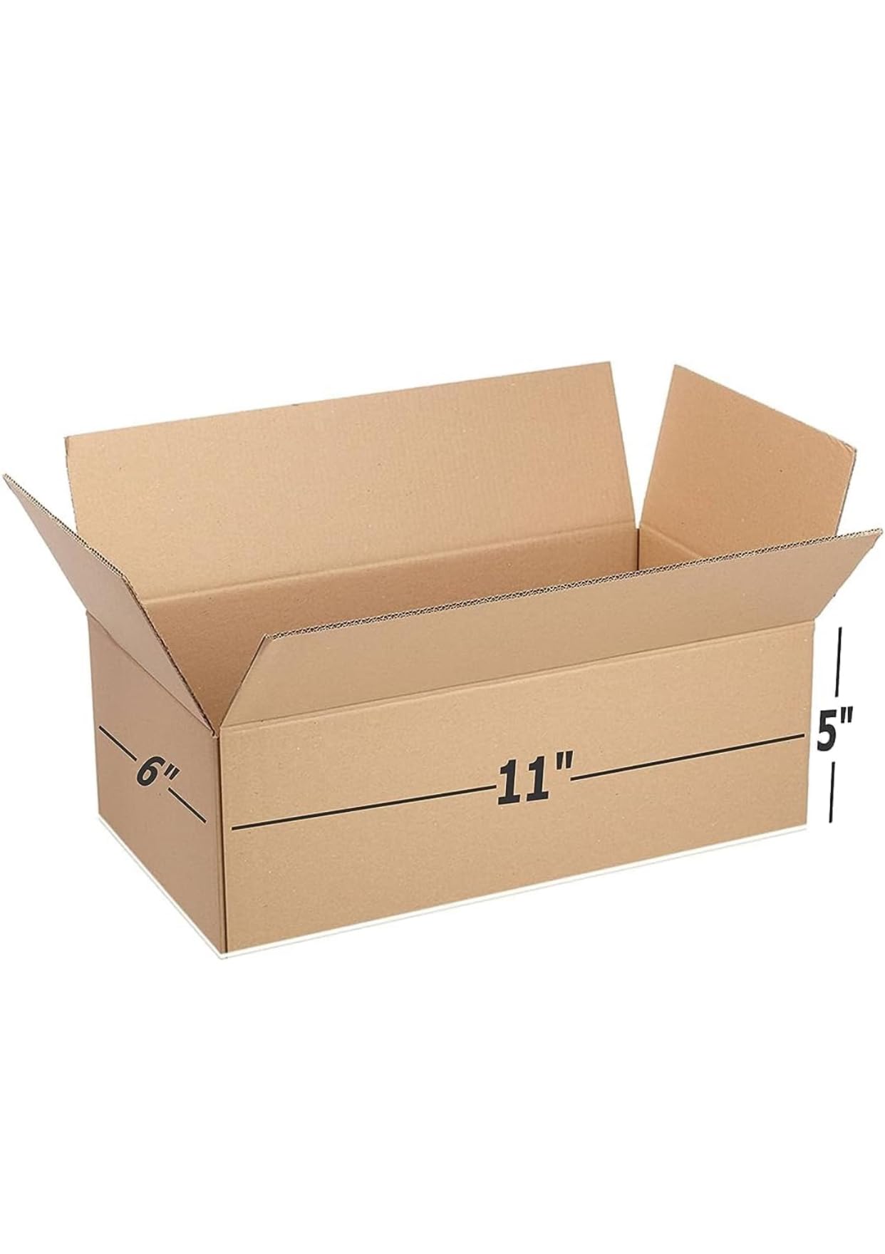 SAI PACKERS 3 Ply Brown Corrugated Box Packing box Size: 11x6x5 Length 11 inch Width 6 inch Height 5 inch 3Ply Corrugated packing box (PACK OF 30) (B0CDM27RLH) Amazon Price History, Amazon Price Tracker