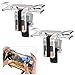Produktbild Golrisen PUBG Mobile Gamecontroller Transparent Gamecontroller Trigger Buttons L1R1 Trigger-Tasten Assistive-Controller Gamepad Feuer Buttons für PUBG/Knives Out, Android & IOS (2 PCS Mobile Auslöser)