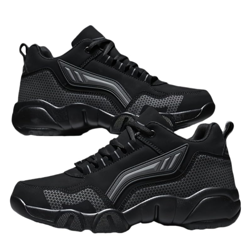 Men's Casual Sports Shoes, with Anti-Slip Rubber Sole, Low-top lace-up Design, Comfortable Basketball Shoes