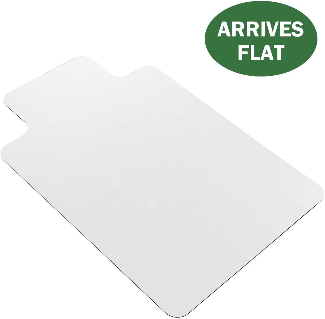 HGmart Office Desk Chair Mat for Hard Wood Floor PVC Clear Protection Floor Mat,Premium Quality Chair Mat Thick and Sturdy (Clear, 36" x 48")