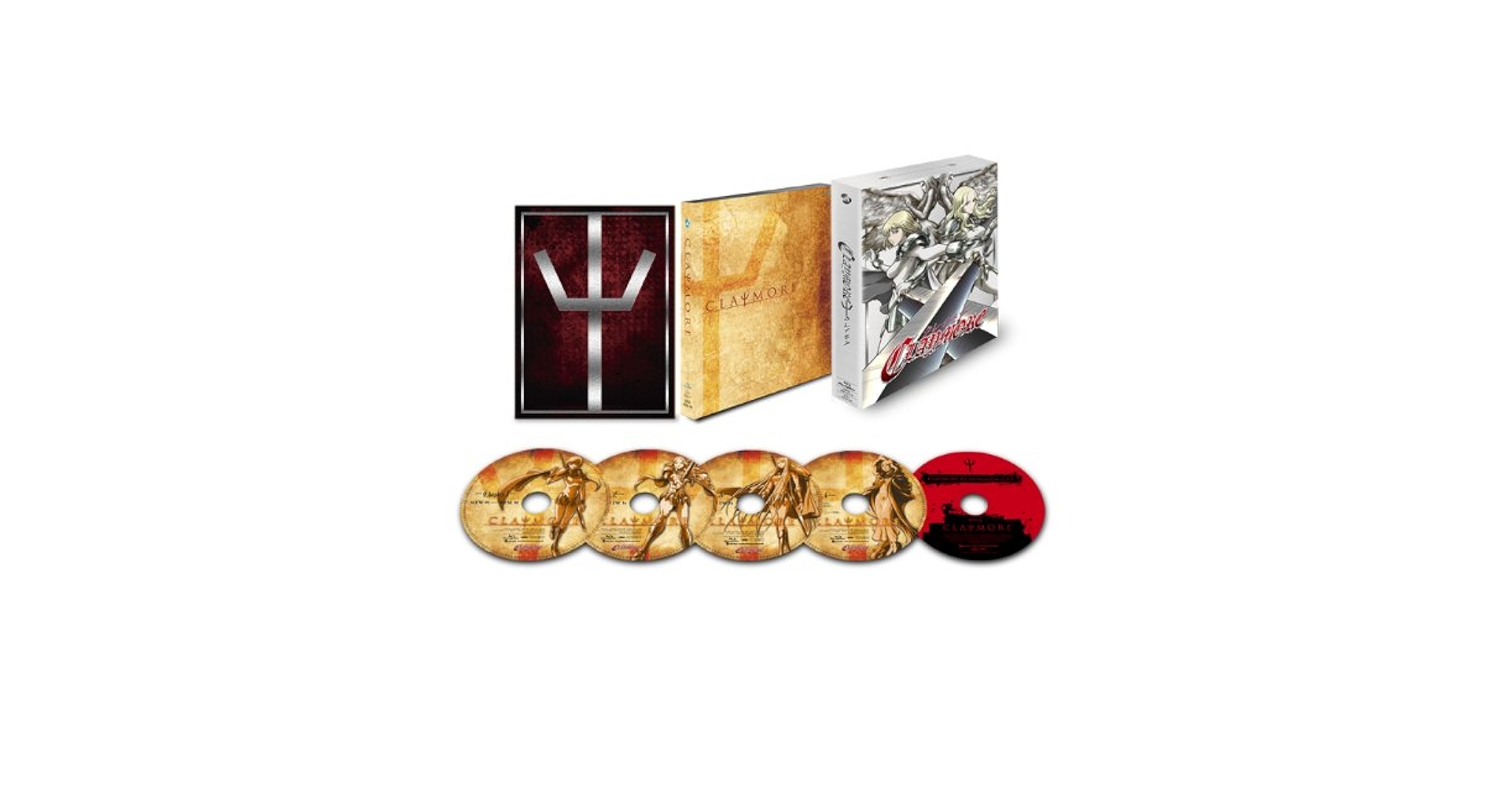 【美品】CLAYMORE Bluray BOX　クレイモア　ブルーレイ　大剣再誕 Amazon.co.jp: Claymore: Complete Series Box Set/: DVD