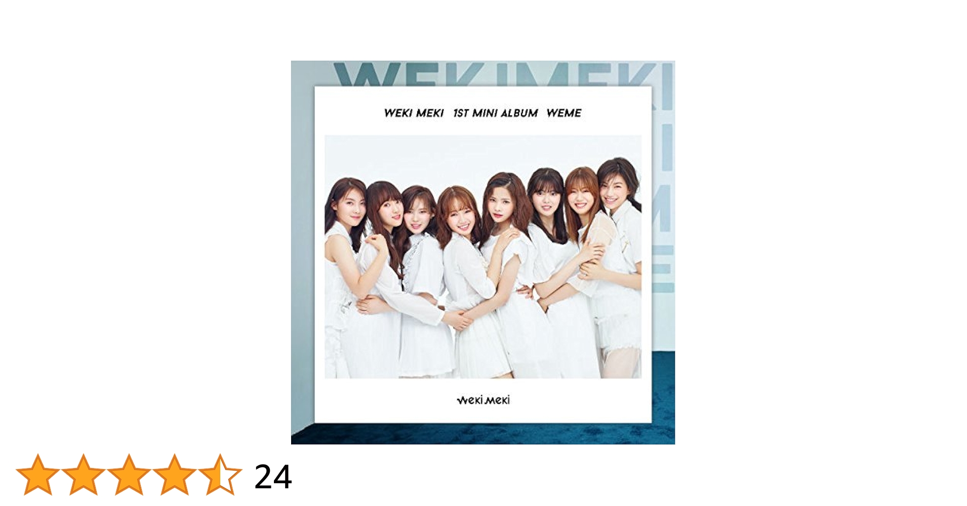 Amazon.co.jp: Weki Meki 1stシングル - WEME (Ver.B): ミュージック