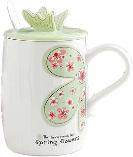 Kubek na mleko wytłaczany motyl ceramiczny kubek ze stereo-1_460 ml