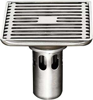 Anti-Blocking Drain Stopper Stainless Steel Floor Drain Bathroom Invisible Drain Strainers with Deodorant Inner Core Floor Drain Strainer Garage Shower Backflow Preventer Hair Catcher Basement