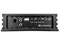 Vista 4 de Alphasonik NA2400.1AB Neuron Series 2400 Watts Max Monoblock Amplificador para automóvil con circuitos de protección de 4 vías, amplificador puente