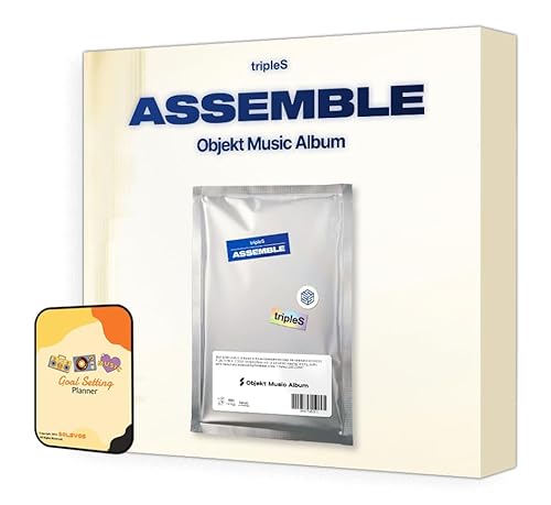 tripleS Album - ASSEMBLE Objekt Music Album+Pre Order Benefits+BolsVos Exclusive K-POP Giveaways Package