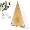 DASIAUTOEM Bird Chirping Motion Sensor Box Bird Chirping Box with Timer Natural Sounds Box with Wall Mount and 4 Bird Songs for Toilet Spa Relaxation