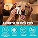 Falatong Gentle Pet Eye Wipes, Hypoallergenic Tear Stain Remover for Cats and Dogs, 100 Count Unscented Cleaning Pads with Adequate Fluid Content