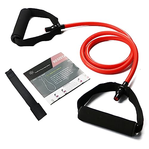 Resistance Bands with Handles, Single Resistance Bands, Exercise Bands with Handles, for Resistance...
