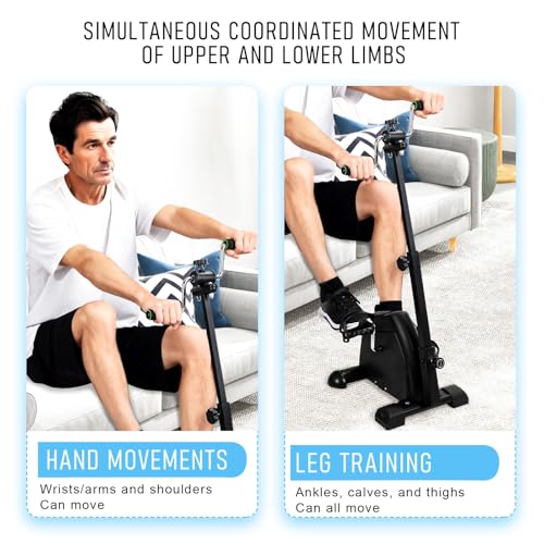 Bicicleta de Ejercicio para Rehabilitación de Brazos y Piernas miniatura 3