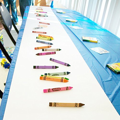 Image of MMWILLCARE White Paper roll 24 Inch X 20 Meter Paper (100 GSM) - Perfect for Wall Art, Painting Paper, Drawing Paper, Paper Roll for Kids Easel & Wrapping Paper. (24 Inch X 20 Meter)