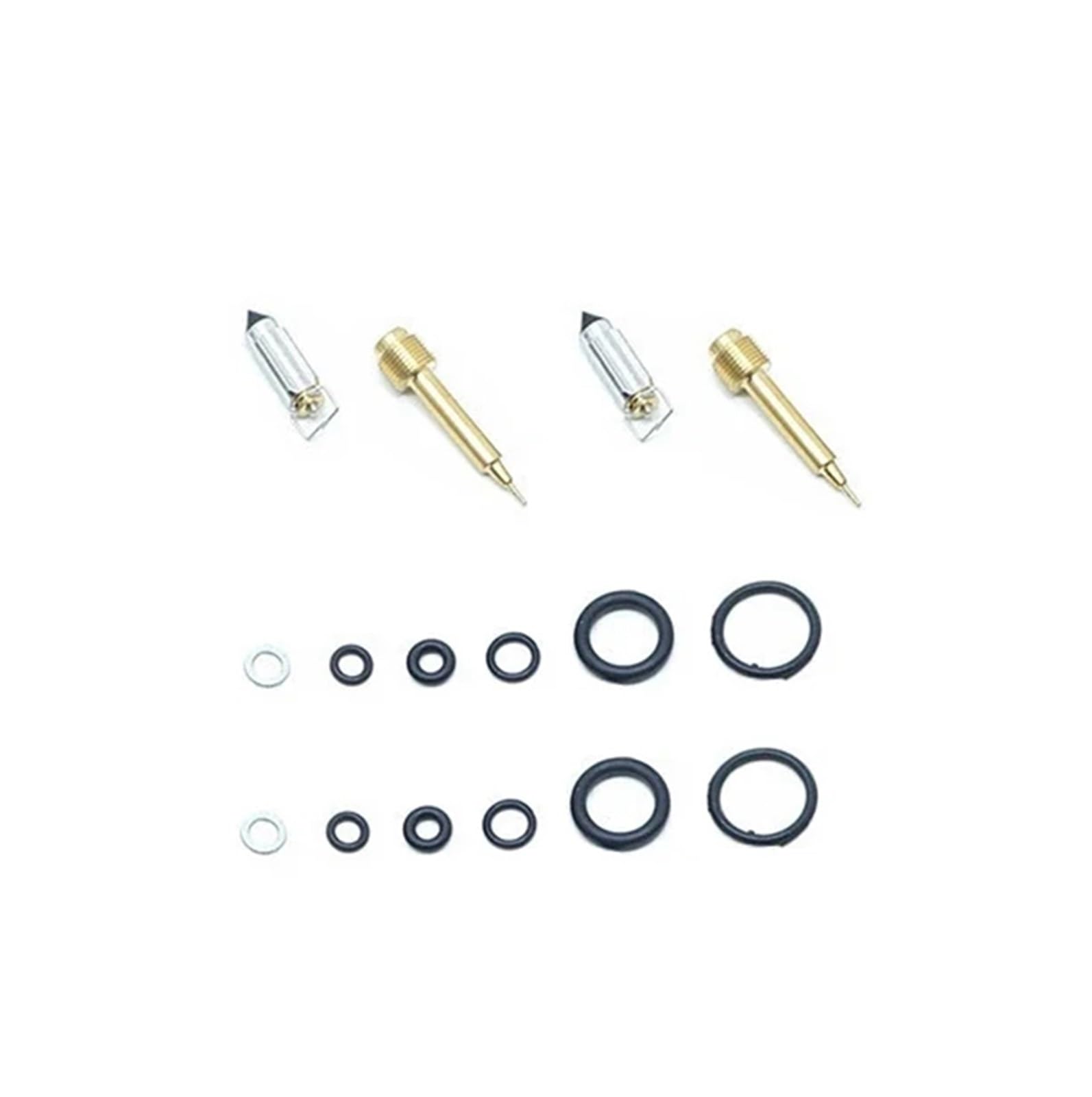 2 Sätze Vergaser-Reparatursatz Für Ducati Supersport 600 750 900 SS Rebuild Chamber Seal Float Needle Valve Pilot Screw